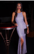 Lace Evening Maxi Dress