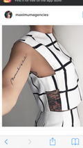 Grid Pattern Side-Split Top